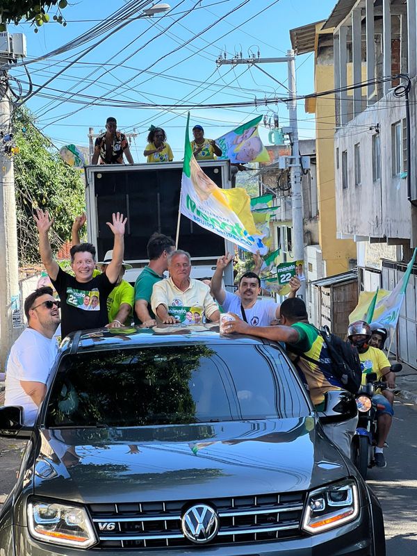 Último dia de campanha de Carlos Manato por Divulgação/Assessoria