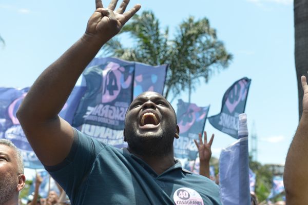 Último dia de campanha de Renato Casagrande na Grande Vitória por Divulgação/Hélio Filho