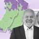 Imagem - Mapa: Bolsonaro virou 4 vezes mais votos que Lula no ES do 1º para o 2º turno