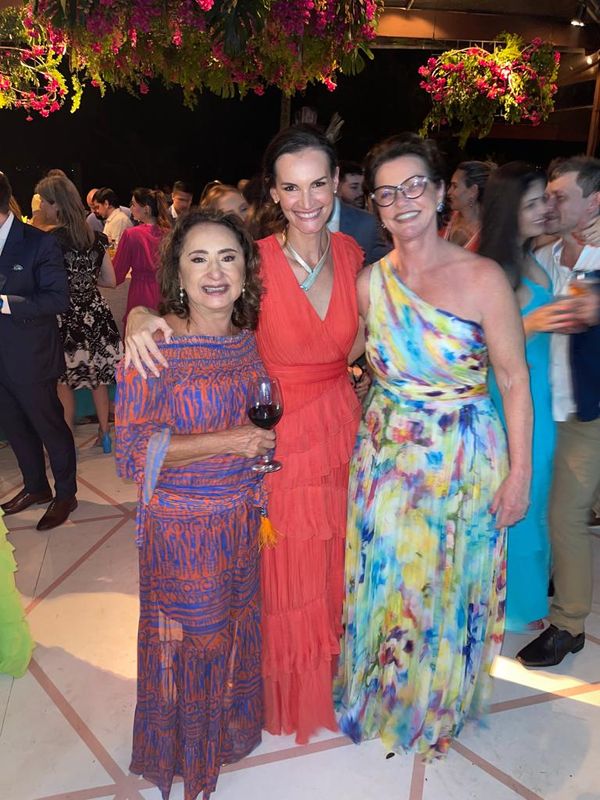 Nazaré Neves, Tathiana Gegenheimer e Eulalia Chieppe