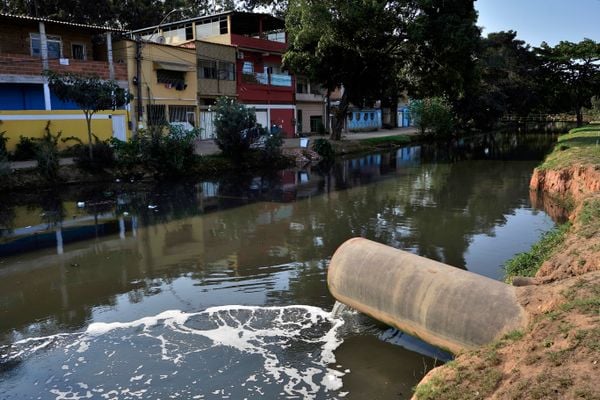 Matéria sobre esgoto em Vila Velha