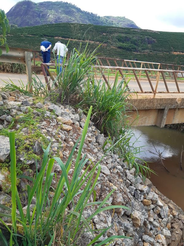 Uma vistoria realizada por uma equipe  do Crea-ES identificou que a ponte em Japira, Linhares, apresenta fissuras  por Crea-ES