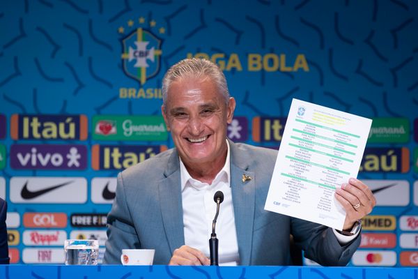 Tite durante Convocação da Seleção Brasileira para a Copa do Mundo do Catar 2022.