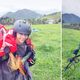 Imagem - O emocionante primeiro voo do piloto de parapente mais novo do ES