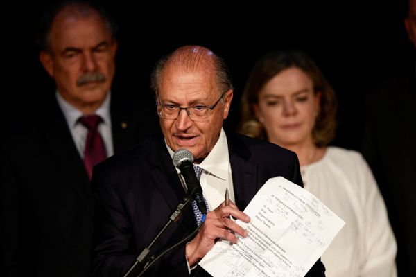 Geraldo Alckmin, vice-presidente eleito, anuncia equipe de transição