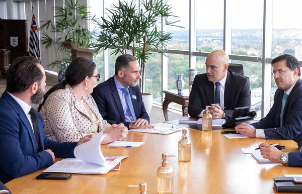 Reunião de procuradores com o ministro Alexandre de Moraes
