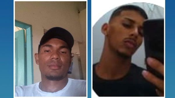 Suspeitos são procurados: à esquerda, José Adriano Batista da Silva; à direita, Vair Campista Cabral