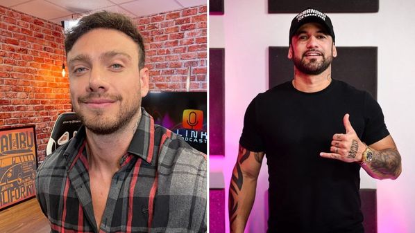 De acordo com informações, Hadson e Vini Buttel trocaram socos na cara e saíram de lá ensanguentados para a emergência da emissora