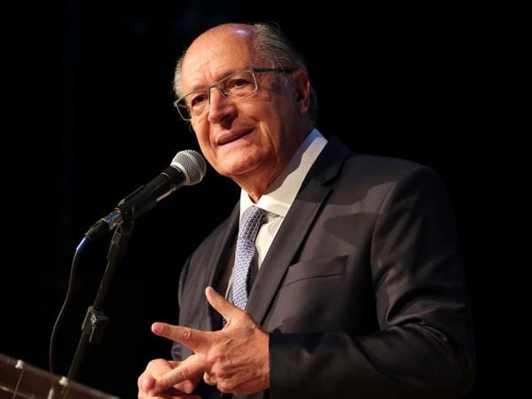 O vice-presidente eleito e coordenador da Transição, Geraldo Alckmin