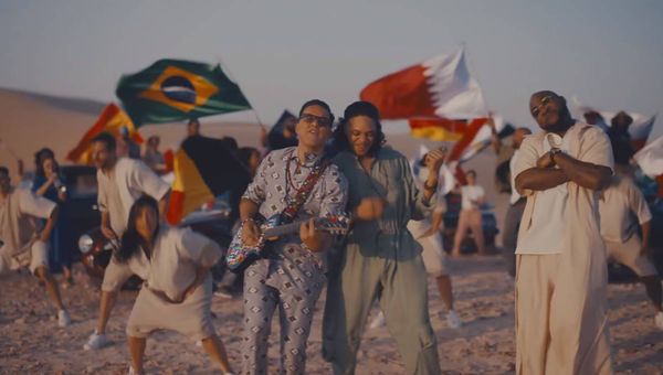 A Copa do Catar 'Waka waka”, da cantora colombiana Shakira, e 'La da Copa de la Vida', de  Ricky Martin, são alguns dos sucessos