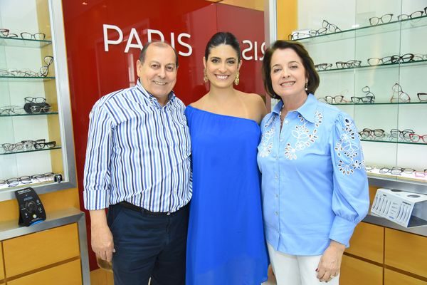 Getúlio, Ana Luiza e Denise Azevedo