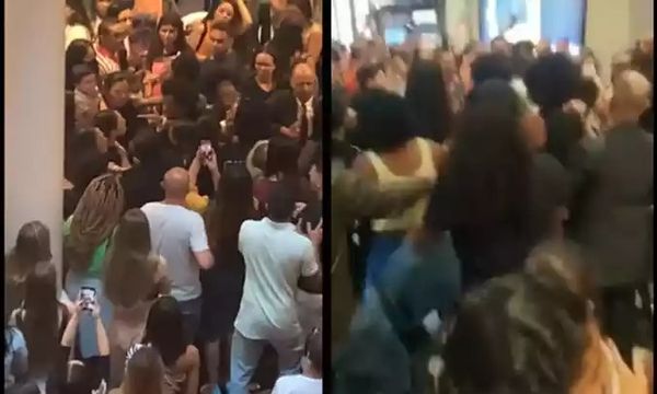 Inauguração da loja Shein, em São Paulo, acabou em briga generalizada