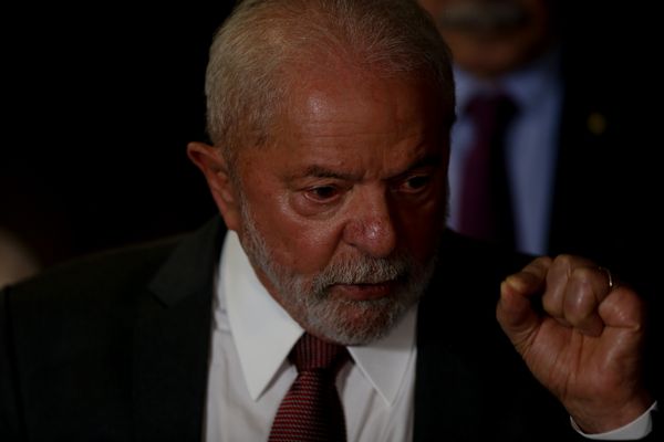 Lula, presidente eleito, em coletiva após reunião com Alexandre de Moraes em 9 de novembro de 2022