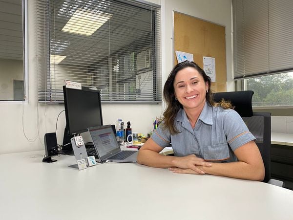 Fernanda Aparecida Silva, engenheira metalúrgica da ArcelorMittal Tubarão
