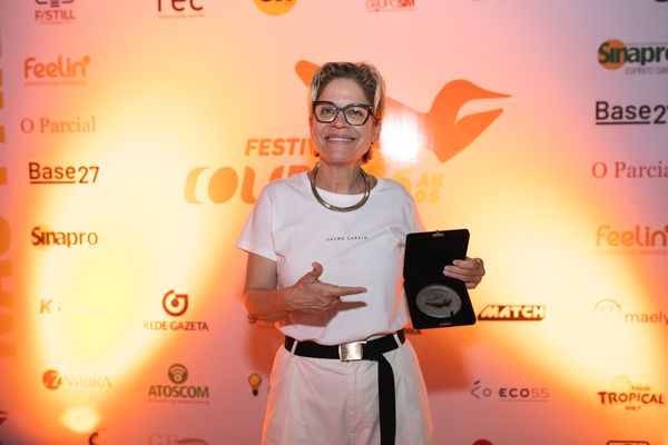 A Chief Creative Officer da MP Publicidade, Mônica Debbané, Prêmio Ícones da Publicidadedado à