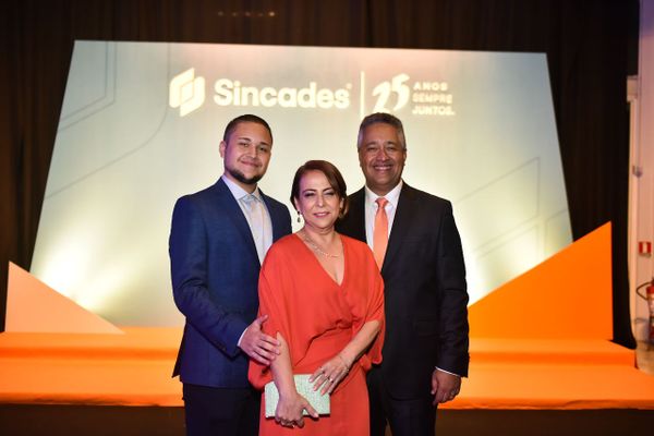 Augusto Enclich, Silvia Endlich e Cezar Pinto