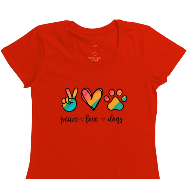 Esta camiseta da Julieta pelo Mundo é para reflexão, é o que todos desejam para o mundo.