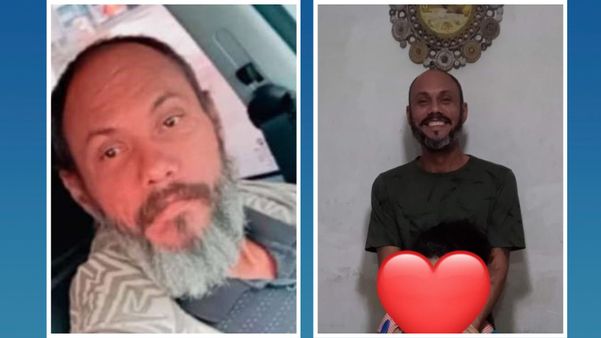 Claudio Alberto Santana, de 43 anos, está desaparecido