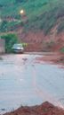 Na região de São Romão, no interior de Guaçuí, houve queda de barreira (Divulgação/ Prefeitura de Guaçuí )