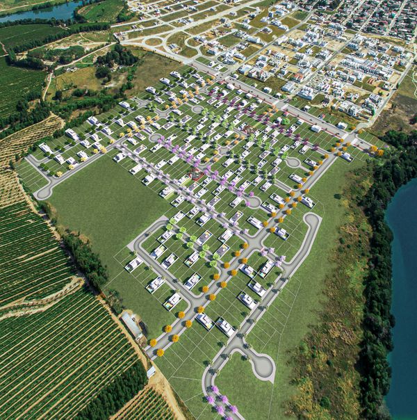 Perspectivas do Lagoa Park III, novo loteamento da Lotes CBL, em Linhares por Lotes CBL/Divulgação