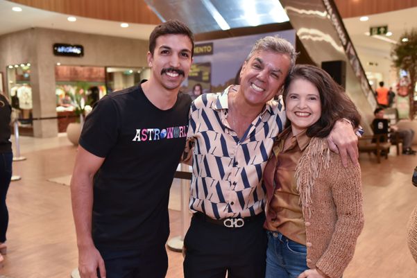 Bernardo e Ivan Aguilar e Jacqueline Chiabay