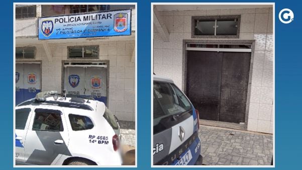 Porta foi quebrada e substituída por tapumes 