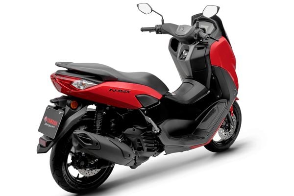 As rodas de liga de alumínio são de 13 polegadas por Yamaha/Divulgação