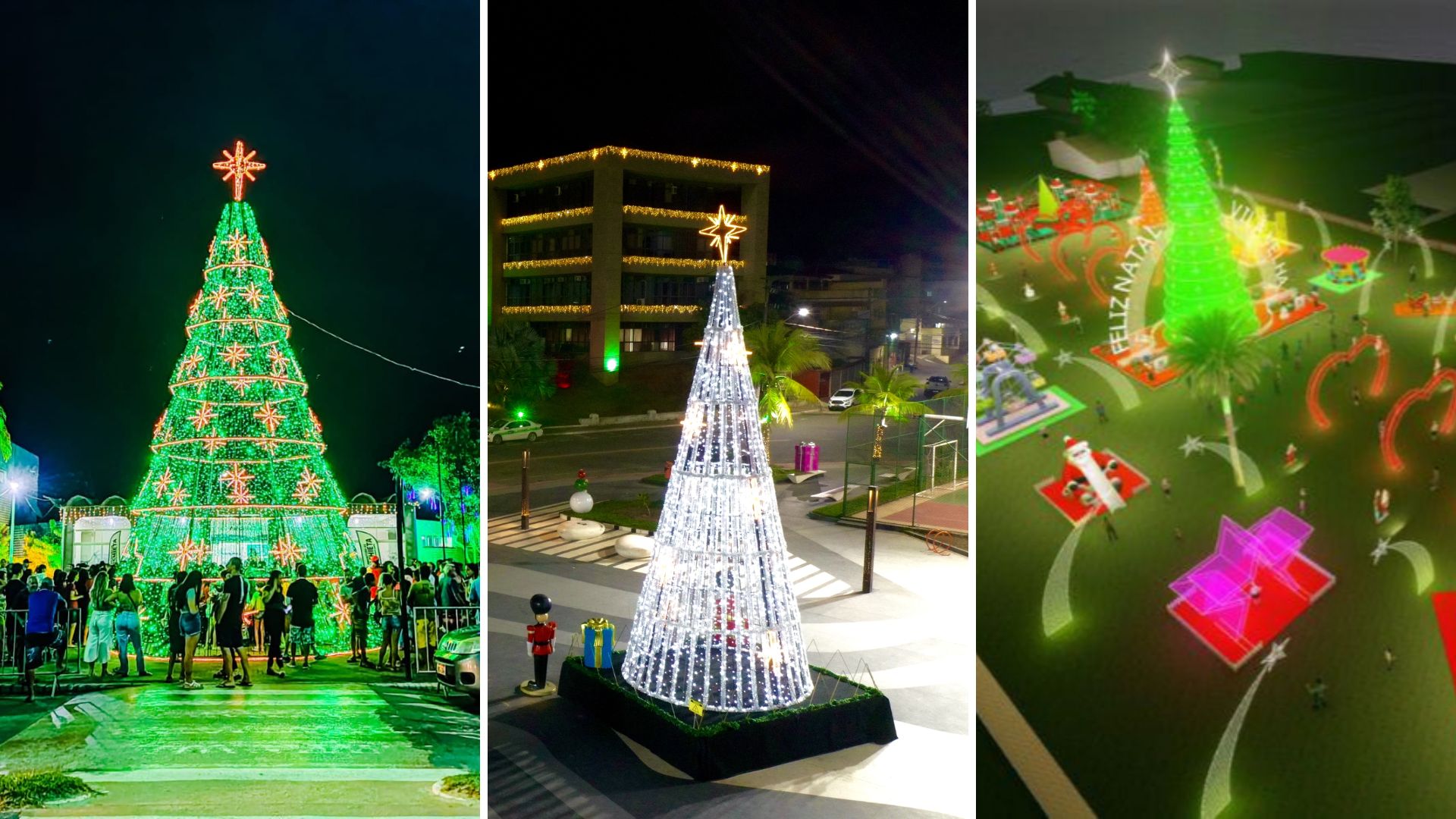 HZ | Decorações de Natal já enfeitam as cidades do ES; veja as programações  | A Gazeta