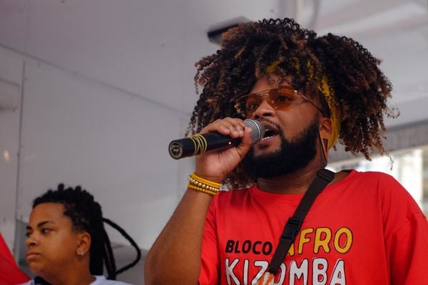 Marcha contra o extermínio da juventude negra nas ruas do Centro de Vitória por Fernando Madeira