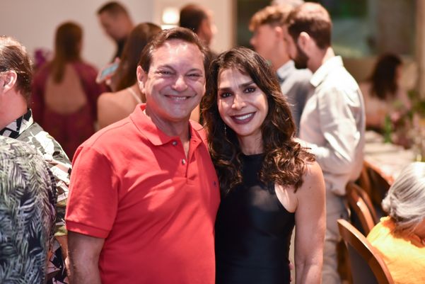 Harley Almenara e Adriana Barcellos