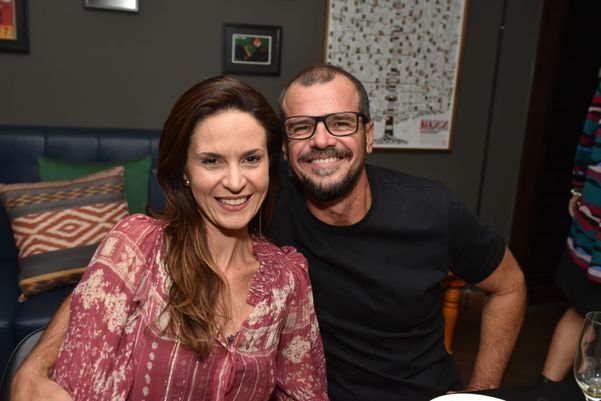 Andrea de  Pinho e  Eduardo Cândido