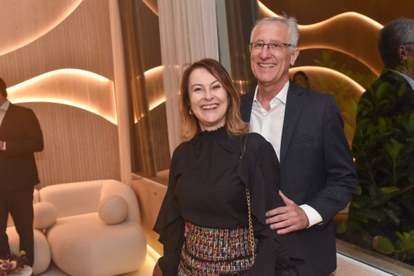 Mônica e Luciano Machado