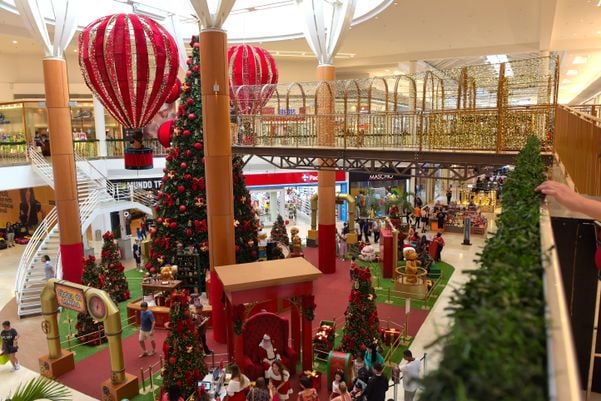 Papai Noel do Shopping Vitória