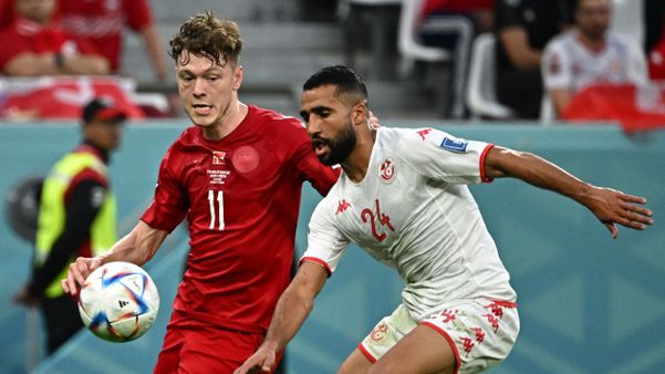 Dinamarca e Tunísia se enfrentaram na partida que abriu o Grupo D