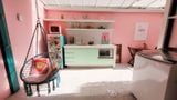 "Pink Lounge" utiliza Barbiecore na decoração  (Natália Telha)