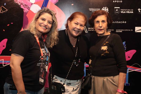 Simone Marçal, Virgínia Casagrande e Terezinha Calixte