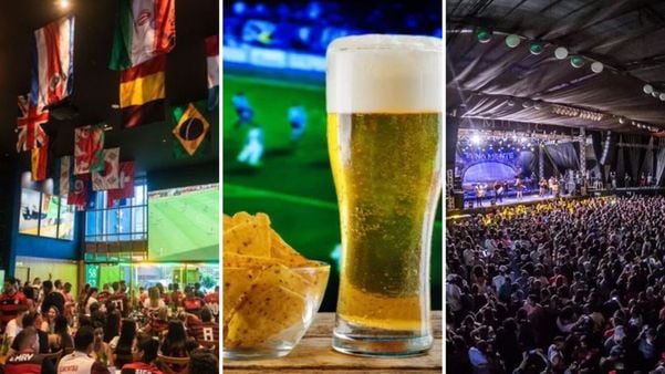 Locais do ES para ver a Copa do Catar oferecem de shows nacionais a promoções