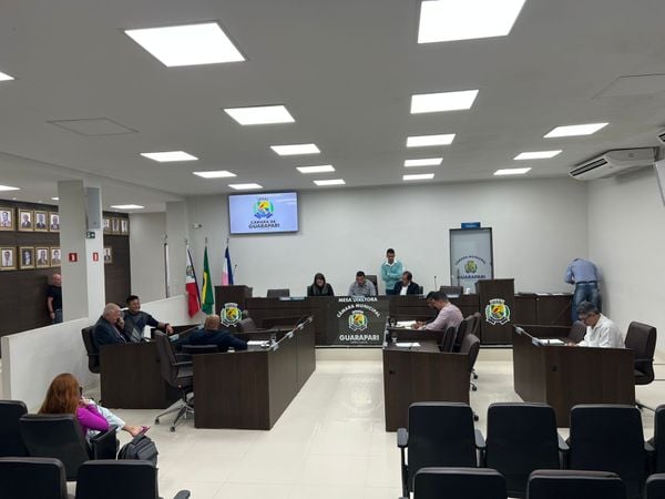 Sessão da Câmara de Guarapari realizada em 01/09/2022