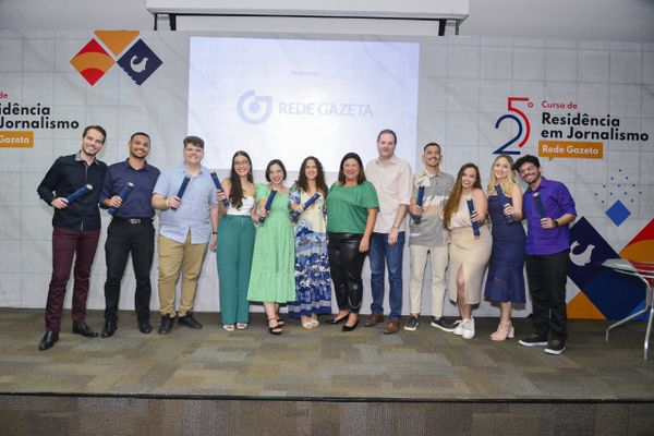 Formatura da 25ª turma do Curso de Residência em Jornalismo da Rede Gazeta