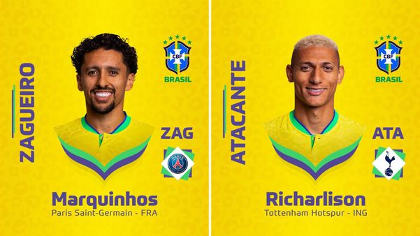Seleção Brasileira: Marquinhos e Richarlison são do signo de Touro