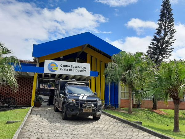 Centro Educacional Praia de Coqueiral local do ataque em Aracruz