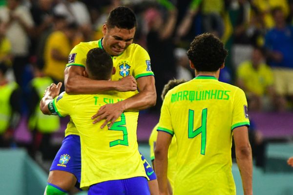Casemiro marcou o gol da vitória do Brasil