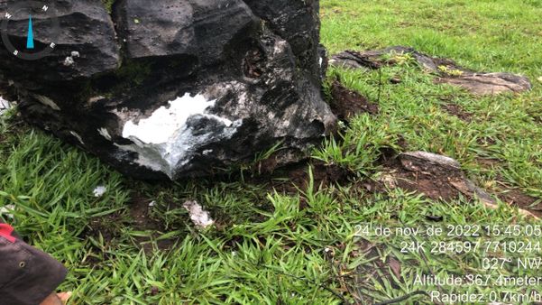 Pedra desliza e deixa 14 pessoas desalojadas em Vargem Alta por Prefeitura de Vargem Alta