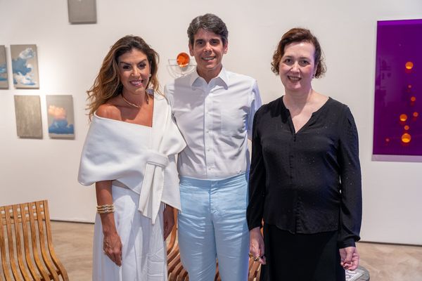 Lara Brotas, Álvaro Piquet e Sandra Matias