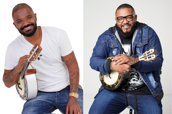 Os artistas Arlindinho e Tiee animam o Dia Nacional do Samba em Vitória, nesta sexta-feira (2)