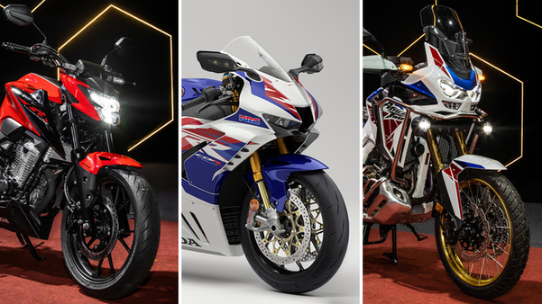 Honda traz novidades na linha 2023 de três modelos de motocicletas