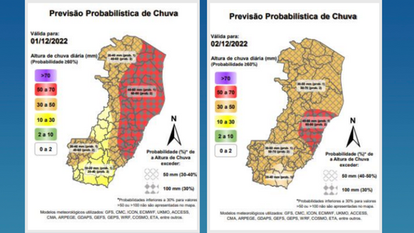 Viana registra maior acumulado de chuva e ES tem mais de 700 fora de casa