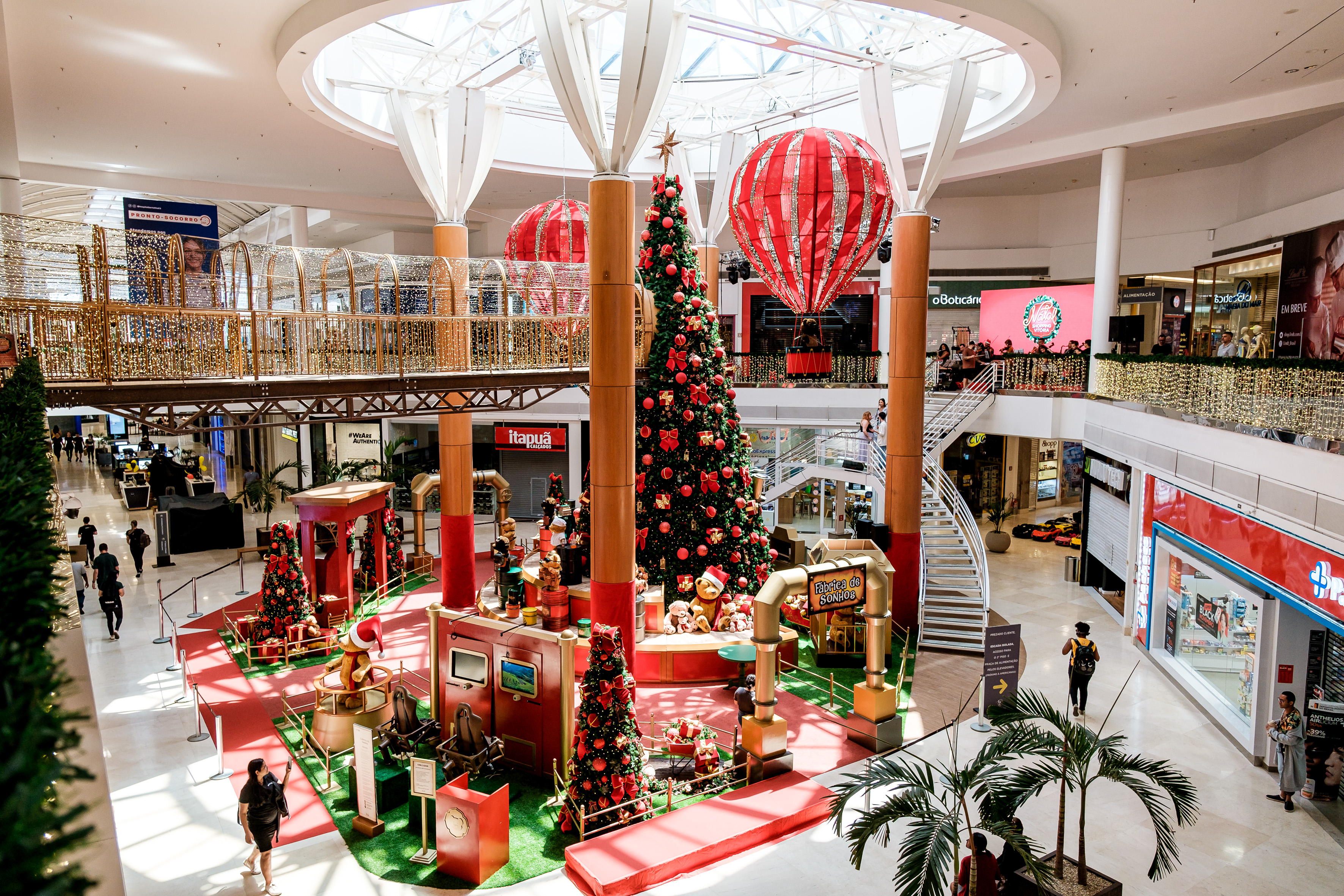 A Gazeta | Shoppings e lojas no ES ampliam horário para compras de Natal