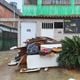 Estragos, prejuízos e limpeza em bairros de Viana devido às chuvas