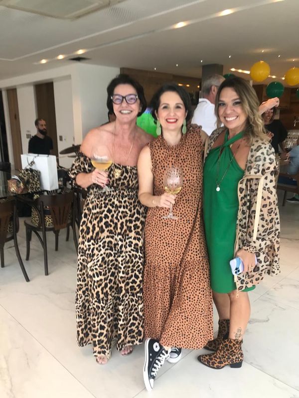 Eulalia Chieppe, Marina Monteiro e Andréia Lopes